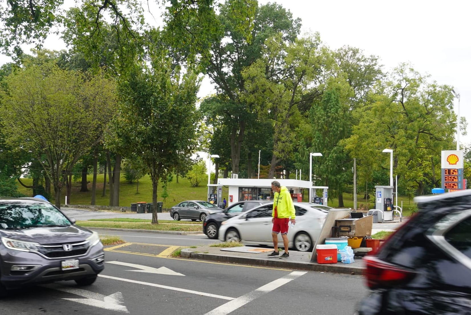 For 1,250 days, Alan has given out free water at a busy Brightwood intersection